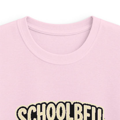Schoolbell Rocks kids graphic T-shirt for school days