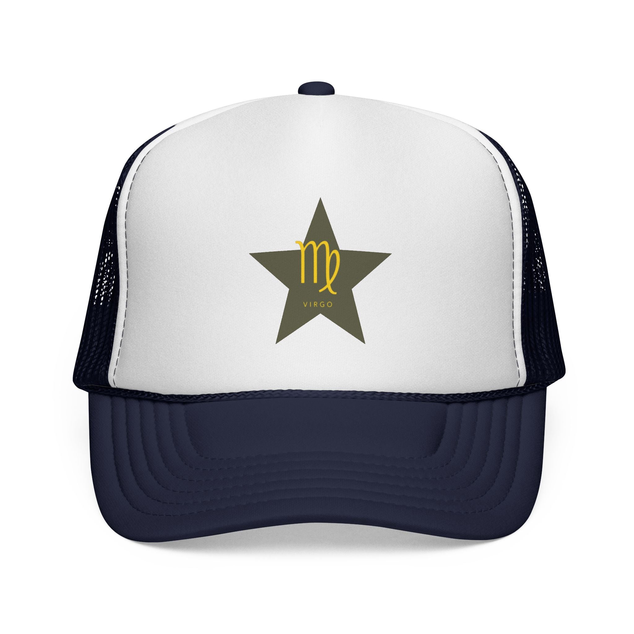 Virgo Star Trucker Hat – Zodiac Astrology Cap