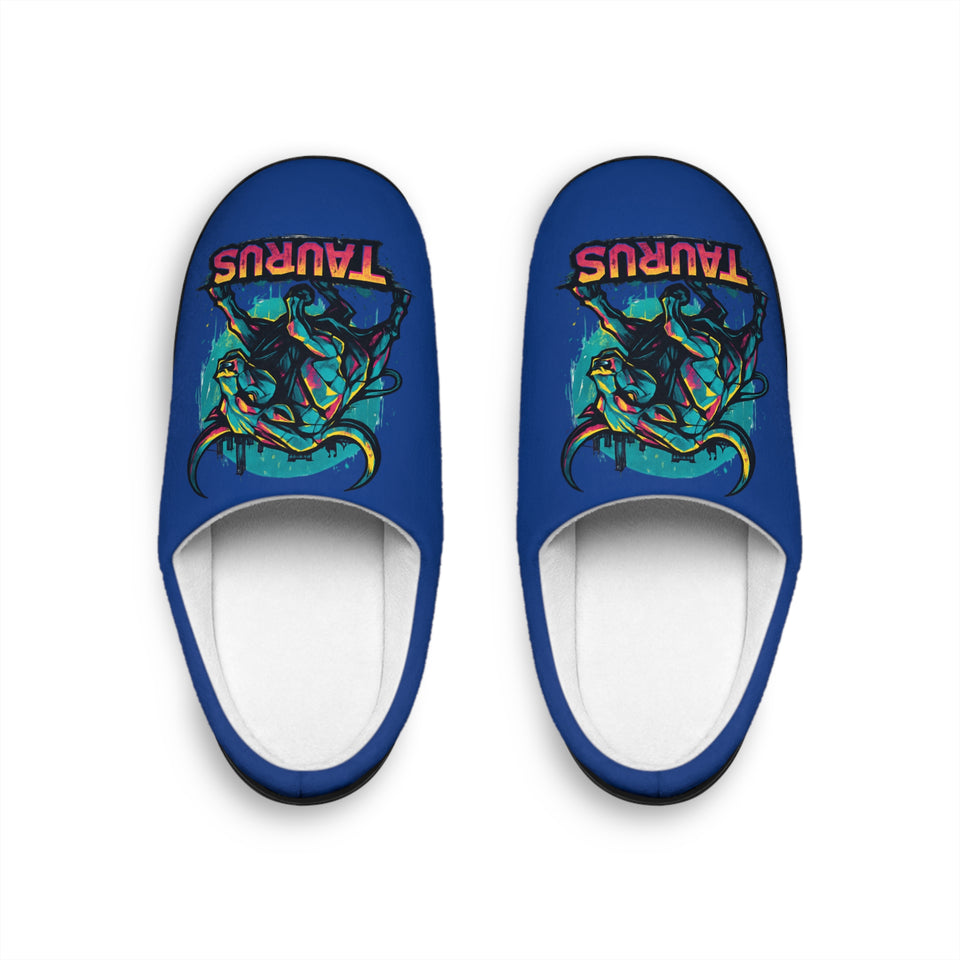 Taurus the Bull Indoor Slippers | Zodiac Taurus Slippers