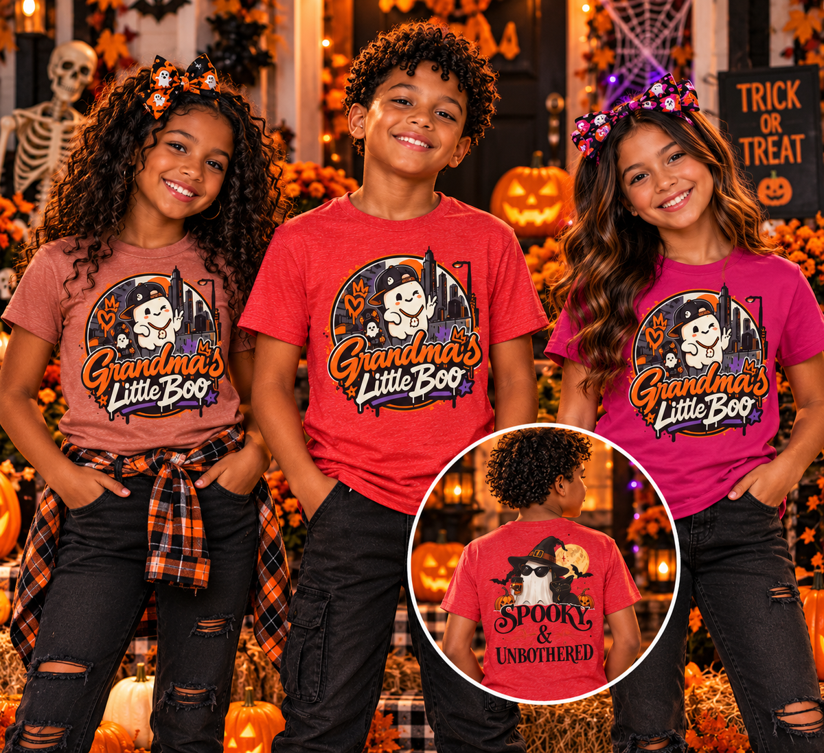 Youth Halloween Tee — &