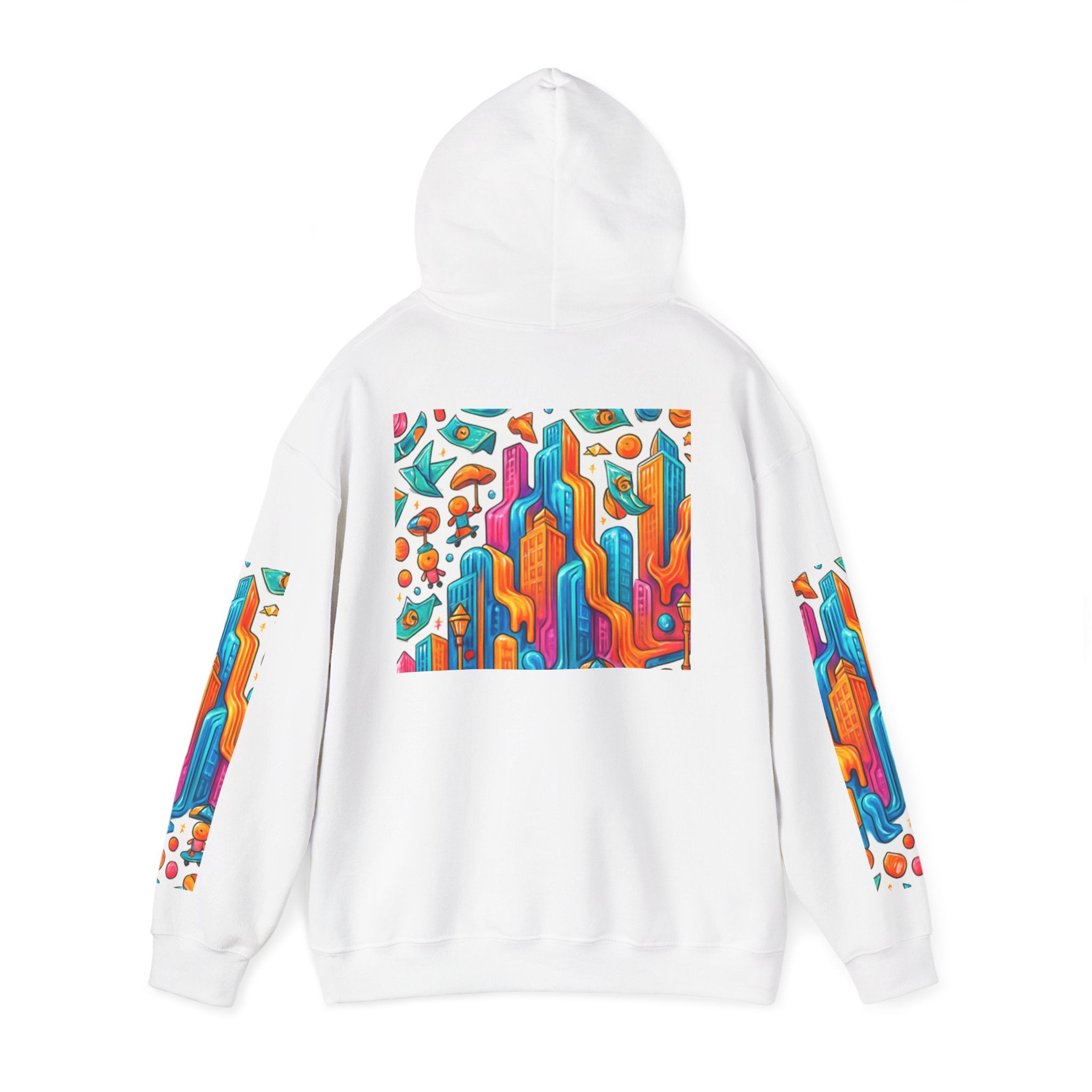 Designed Hooded Sweatshirt, Graphic Hoodie, Cozy Pullover, Men's/Women's Winter Clothing, Gift for Him/Her