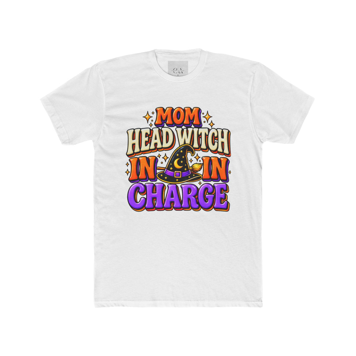 Mom Head Witch In Charge T-Shirt | Halloween Tee