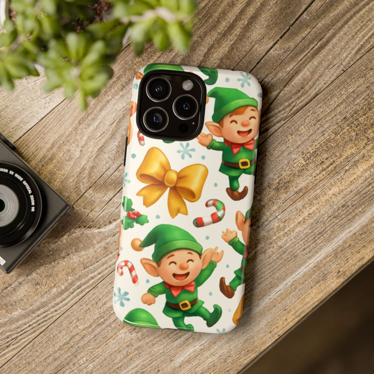 Lil Elf Tough Cases iPhone Cover, Trendy Protective Phone Shell, Stylish Hard Shell Case, Unique Smartphone Cover