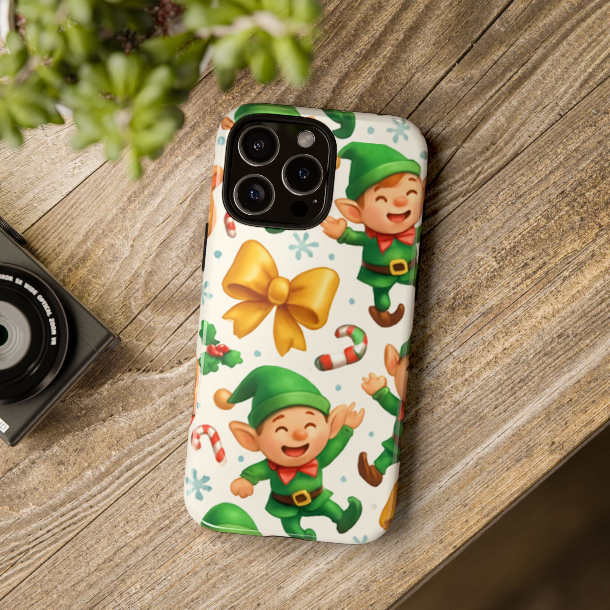 Lil Elf Tough Cases iPhone Cover, Trendy Protective Phone Shell, Stylish Hard Shell Case, Unique Smartphone Cover