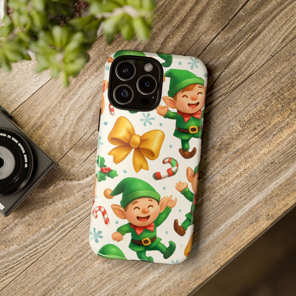 Lil Elf Tough Cases iPhone Cover, Trendy Protective Phone Shell, Stylish Hard Shell Case, Unique Smartphone Cover