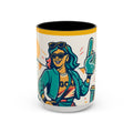 Hooray Accent Ceramic Mug