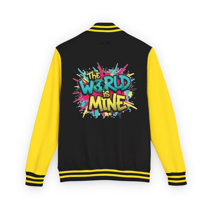 The World Is Mine Letterman Jacket