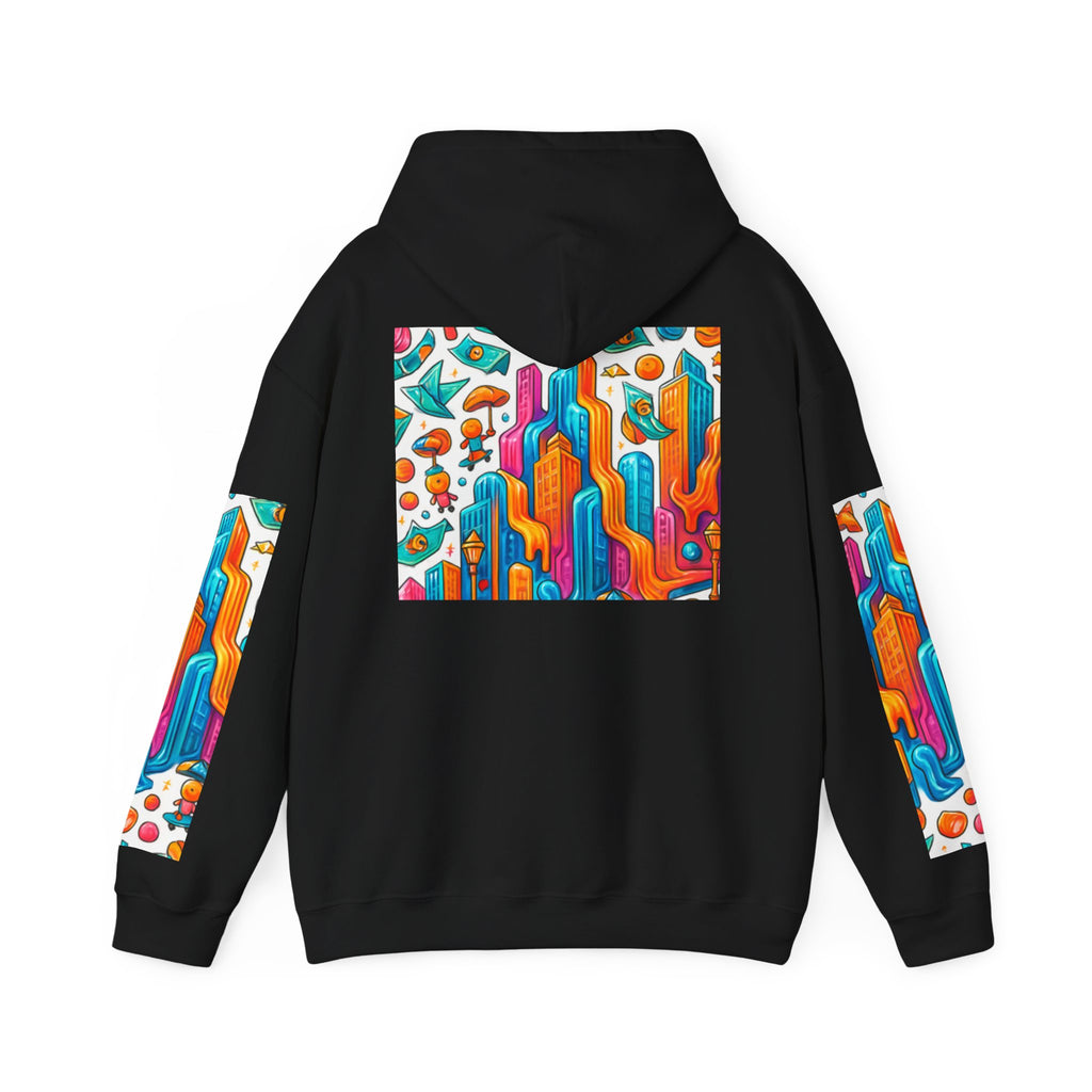Designed Hooded Sweatshirt, Graphic Hoodie, Cozy Pullover, Men's/Women's Winter Clothing, Gift for Him/Her