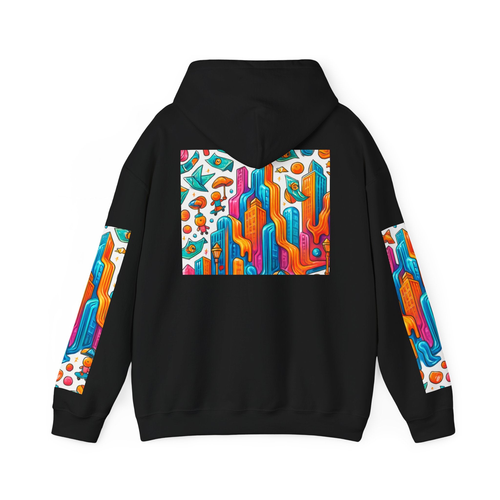 Designed Hooded Sweatshirt, Graphic Hoodie, Cozy Pullover, Men's/Women's Winter Clothing, Gift for Him/Her
