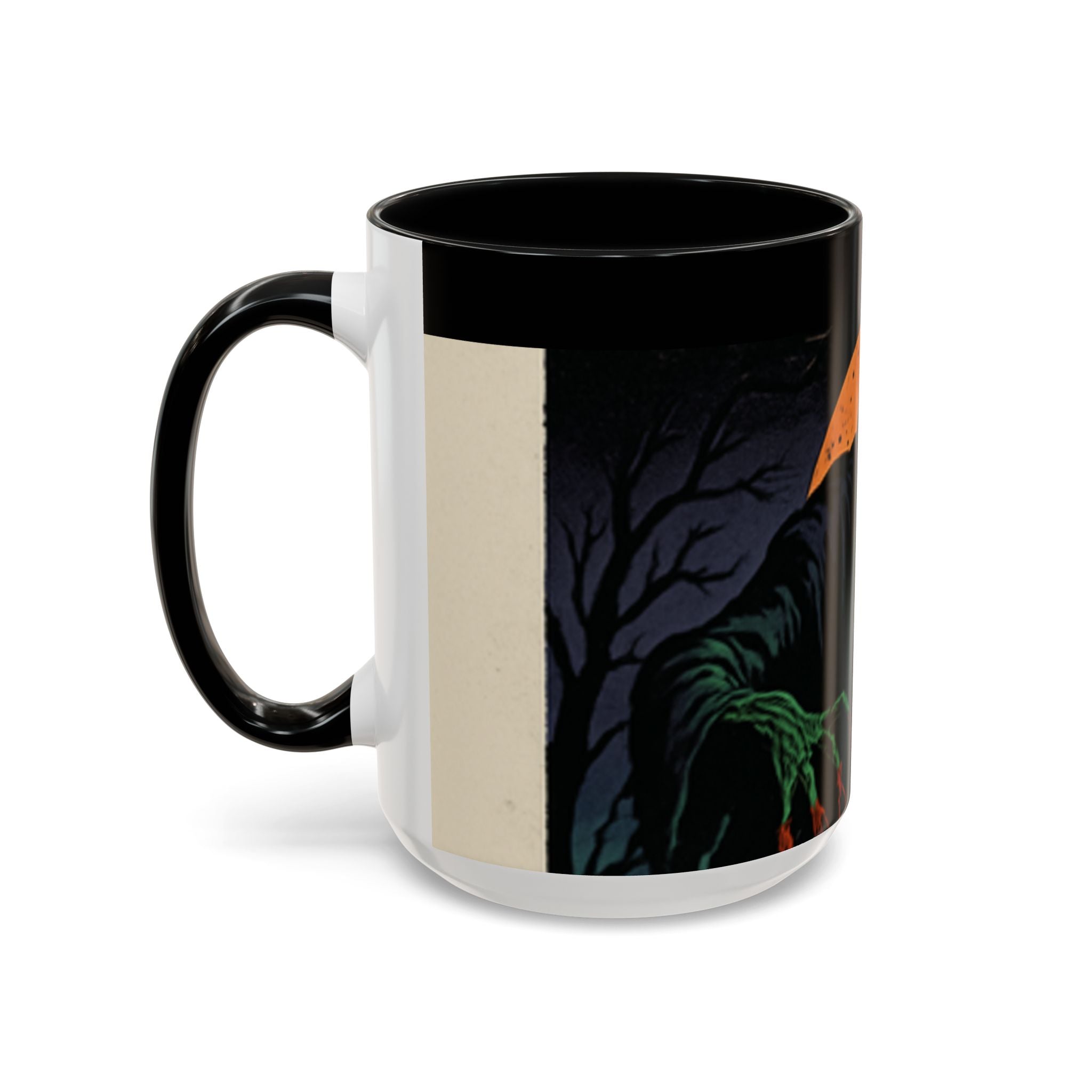 Spooky Goule Accent Coffee Mug — Cozy October Autumn Vibes (11/15oz)