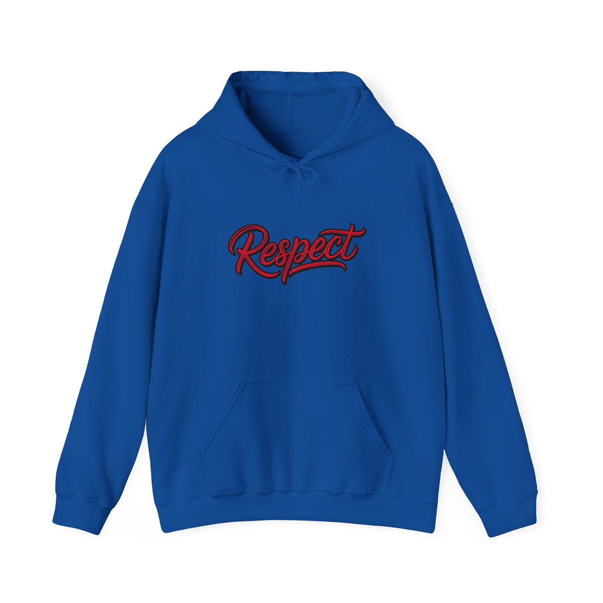 Respect Is Earned Hoodie — Retro Script Motivational Sweatshirt