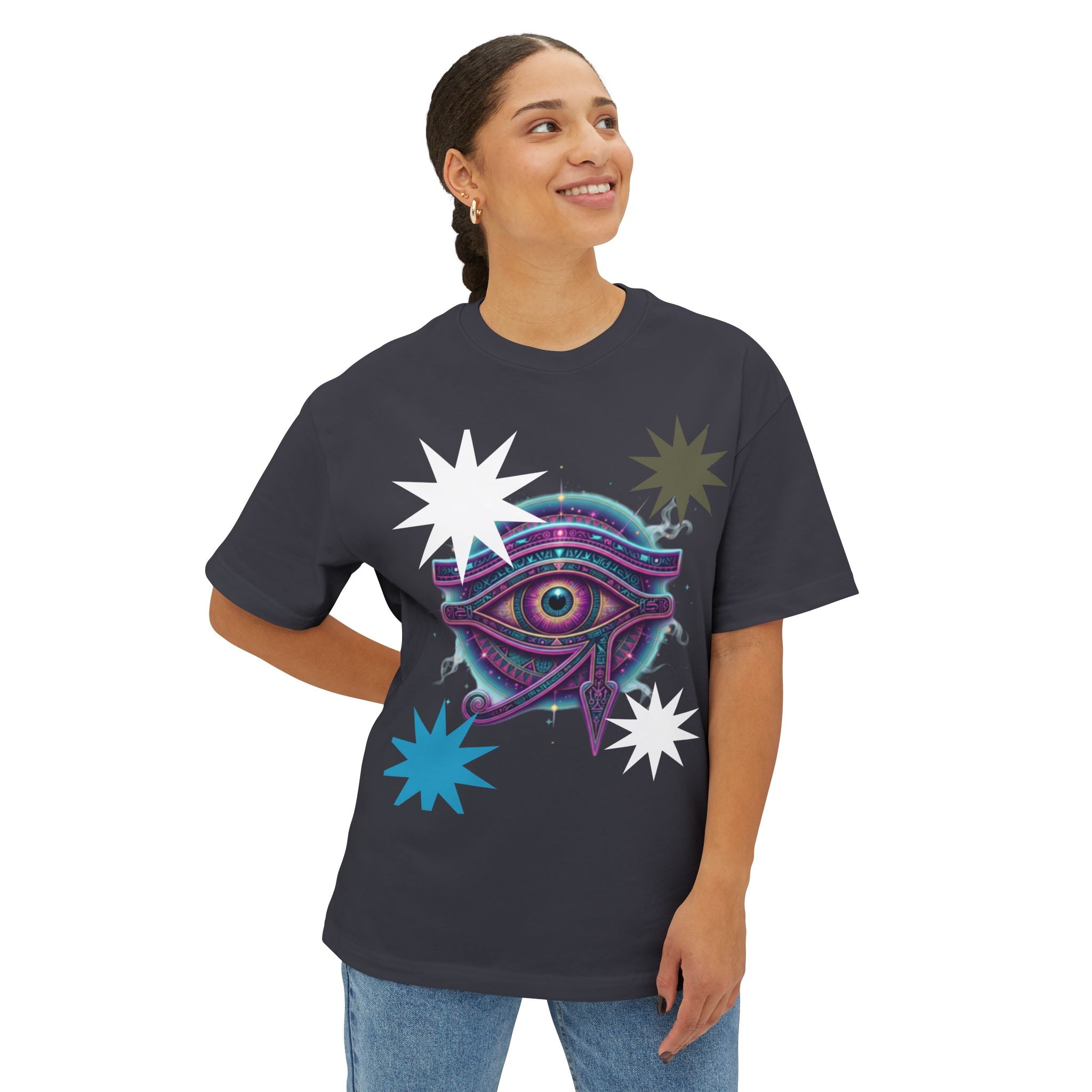Casual Streetwear Graphic Oversized Boxy Tee