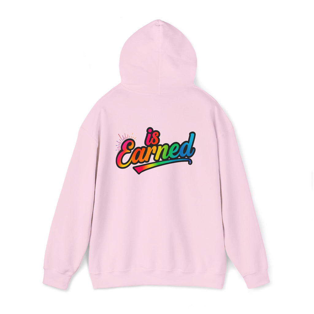 Respect Is Earned hoodie | Script varsity style sweatshirt
