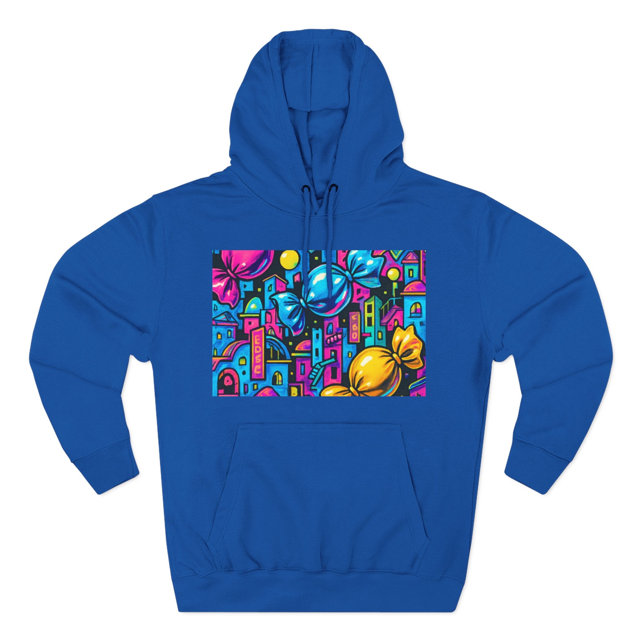 Colorful Candy City hoodie | Graphic Hoodie