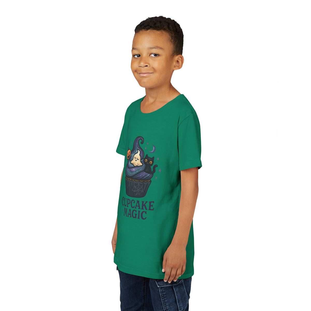 Cupcake Magic Youth Halloween T-Shirt