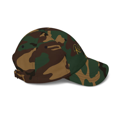 Respect Embroidered Dad Cap — Vintage Script Baseball Hat