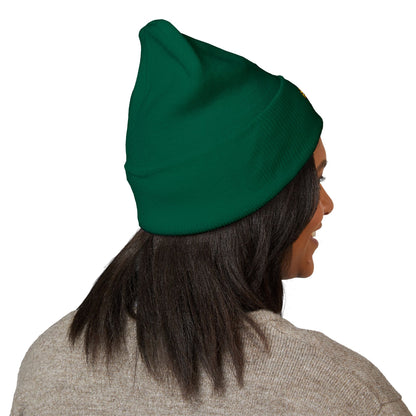 Aries Zodiac Embroidered Cuffed Beanie