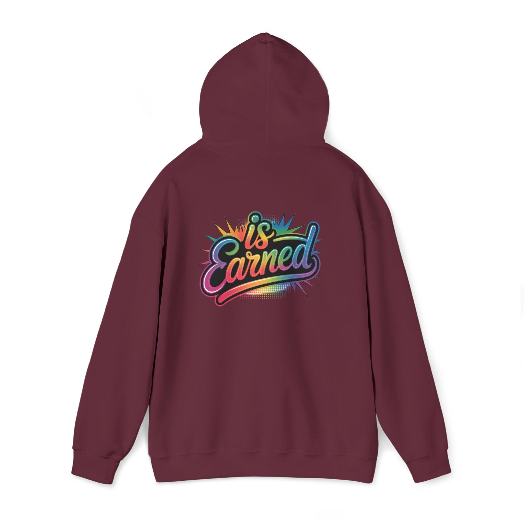 Respect Is Earned hoodie | Script varsity style sweatshirt