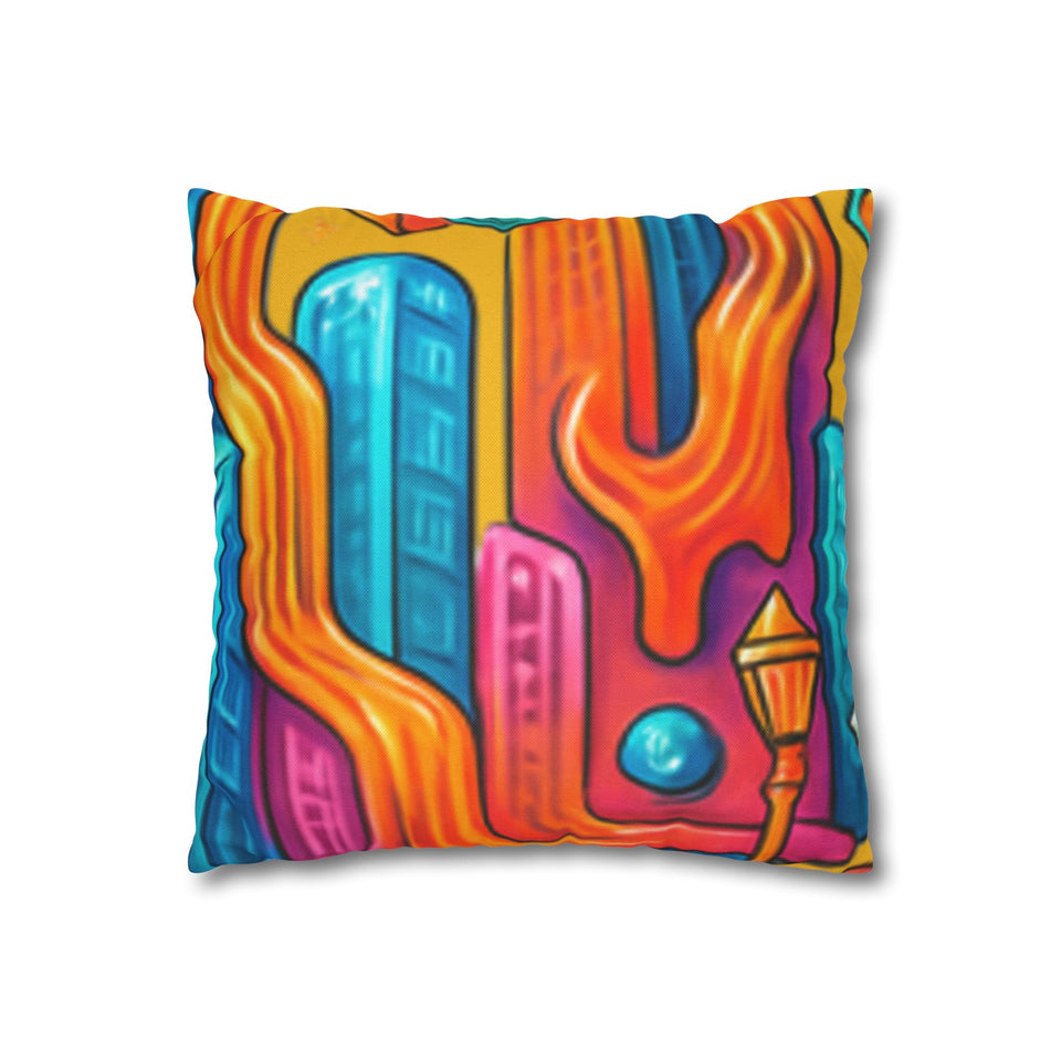 CartersLog Modern Geometric Square Pillowcase – Cozy Home Decor Cushion Cover