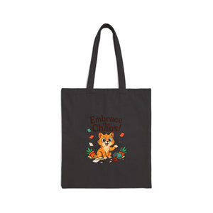 Embrace the Chaos Corgi Tote