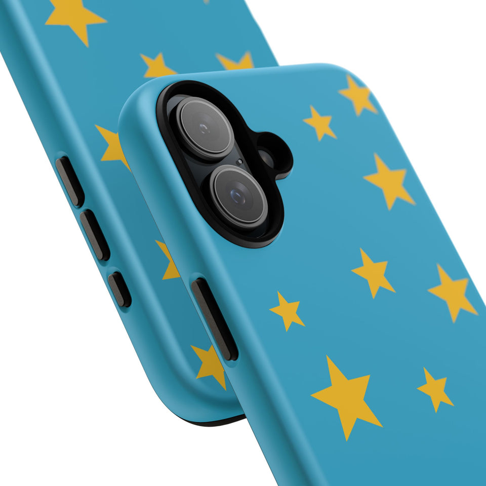 Midnight Sparkle Stars Phone Case | Protective Sparkling Phone Cover