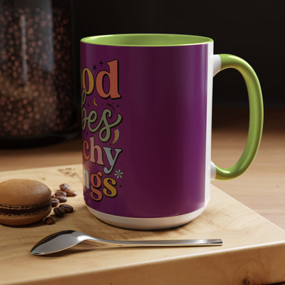 good vibes witchy things coffee mug