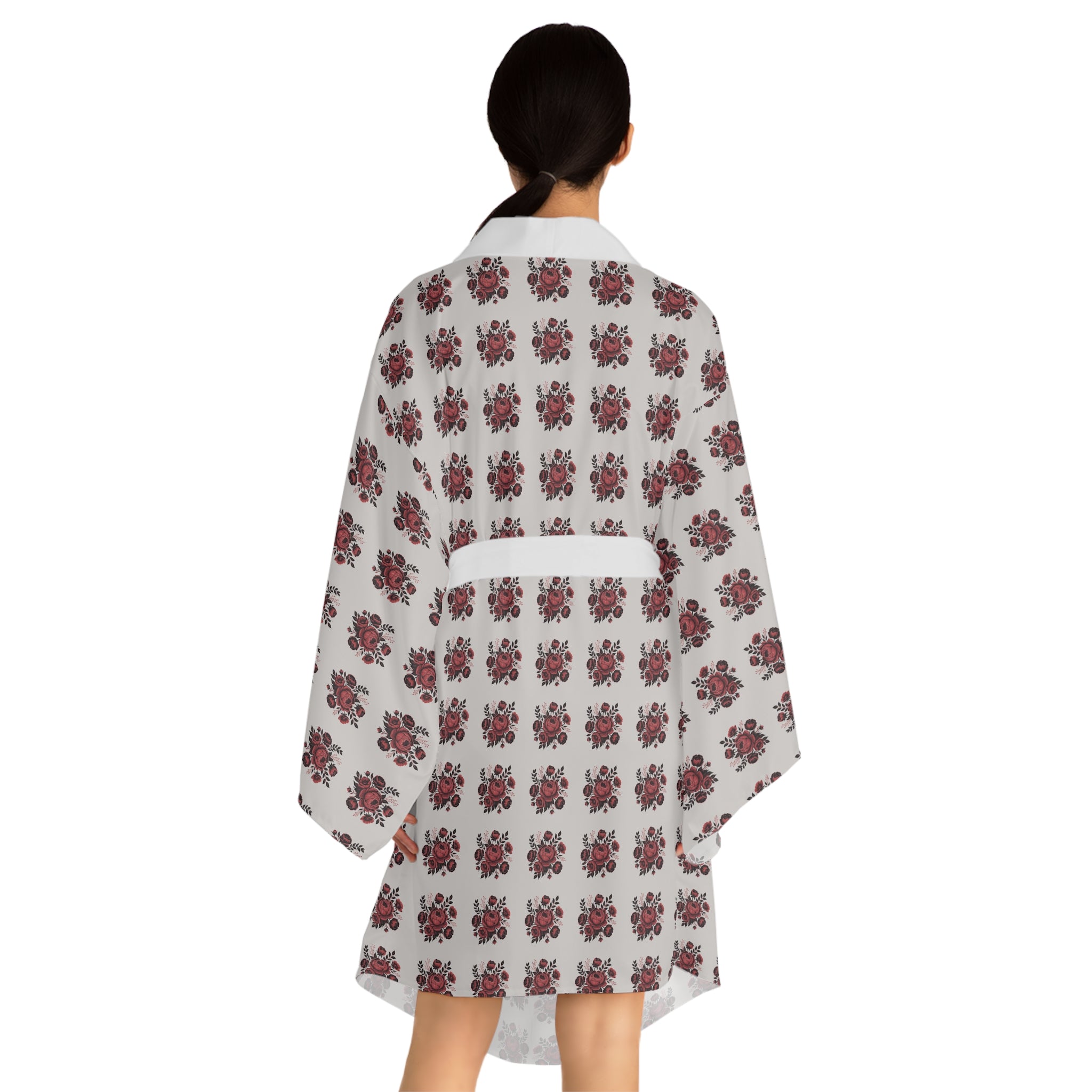Kimono Bath Robe Long Sleeve Kimono Robe | Kimono Robe