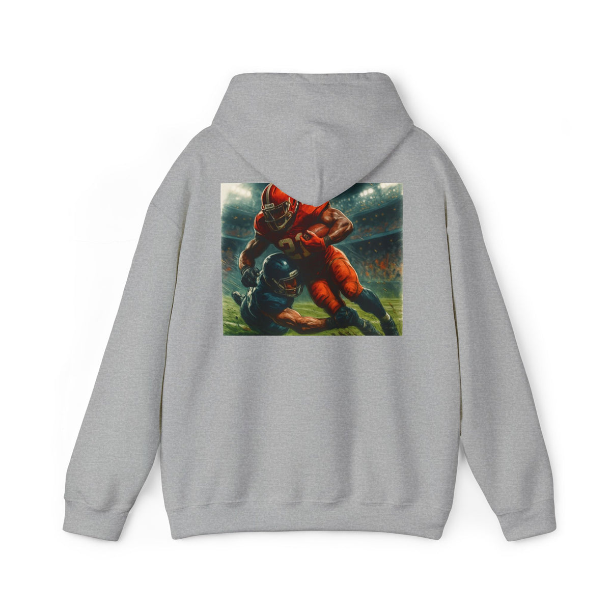 Football Warrior Hoodie, Sports Sweatshirt, Game Day, Unisex Apparel, We Up Next, Athletic Gift