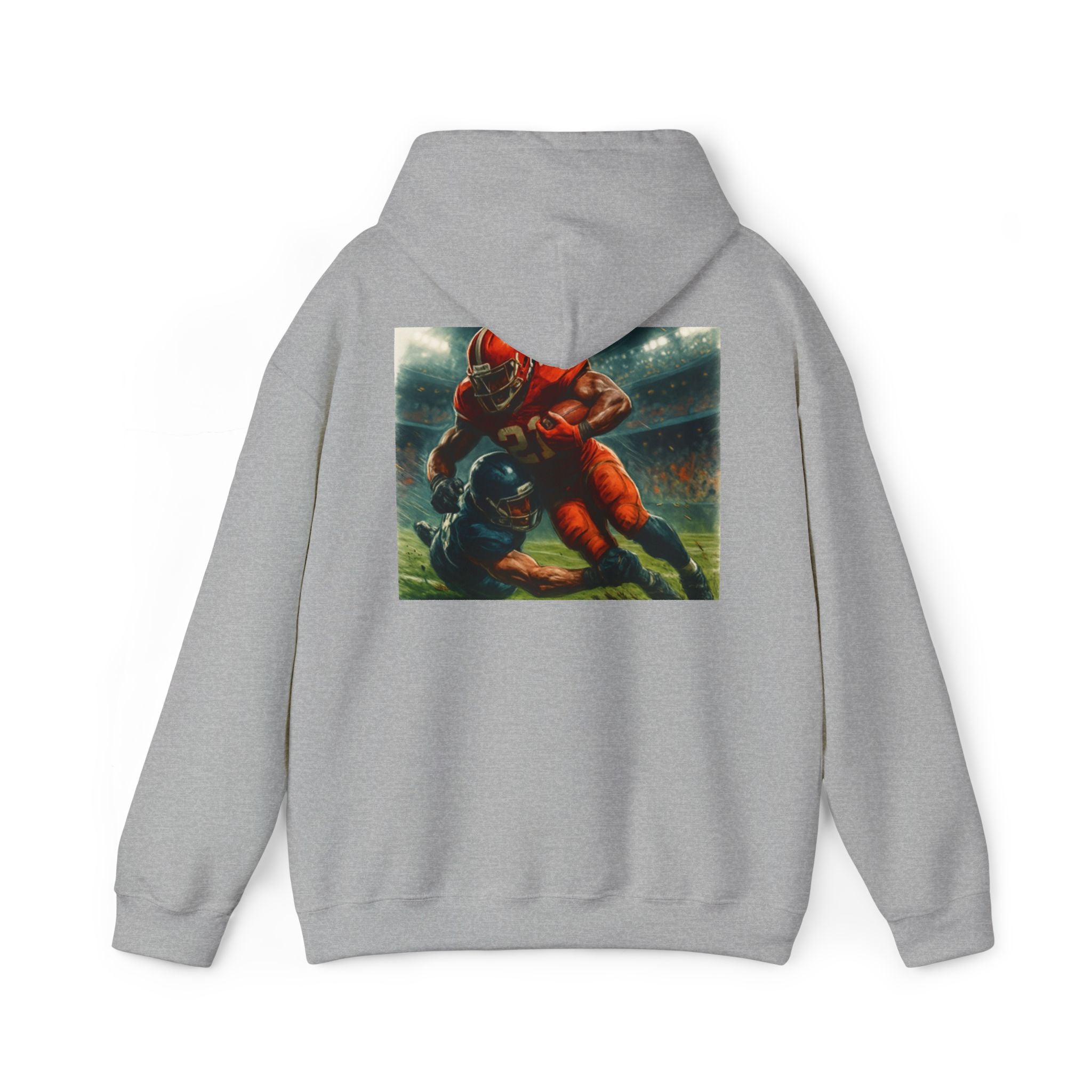 Football Warrior Hoodie, Sports Sweatshirt, Game Day, Unisex Apparel, We Up Next, Athletic Gift