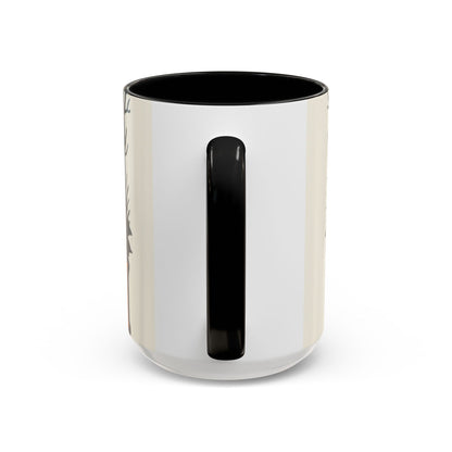Spooky Cozy October Accent Coffee Mug — Autumn Vibe Ceramic (11/15 oz)