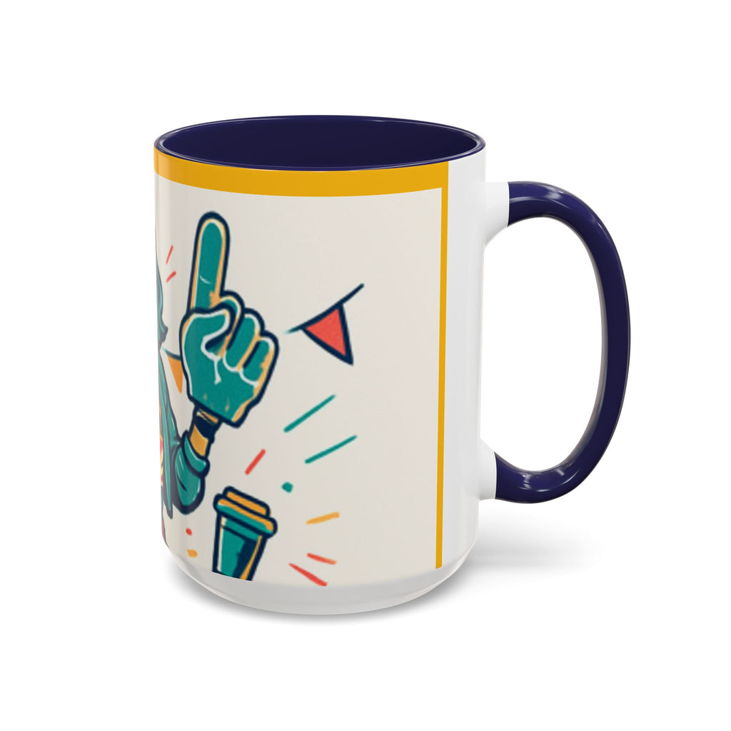 Hooray Accent Ceramic Mug