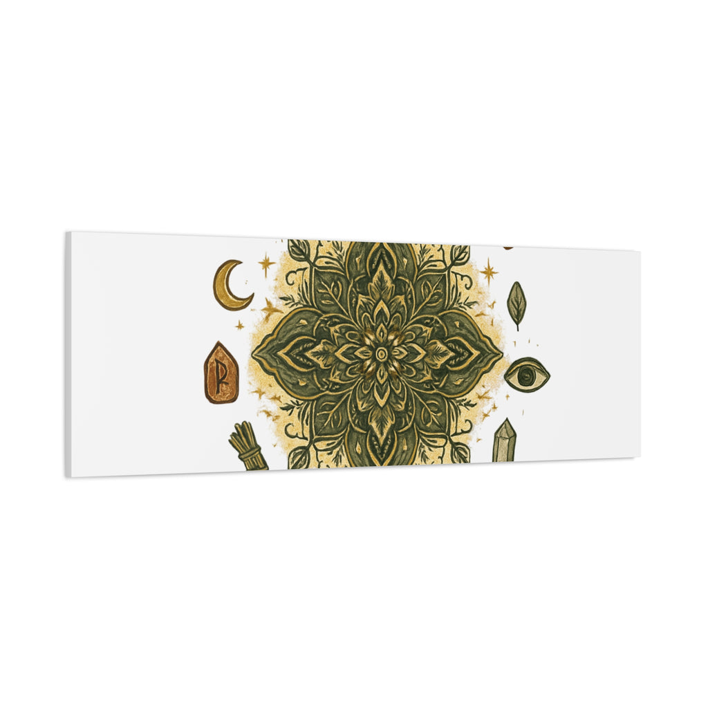 Embrace Your Journey Mandala Canvas | Matte Stretched Wall Art