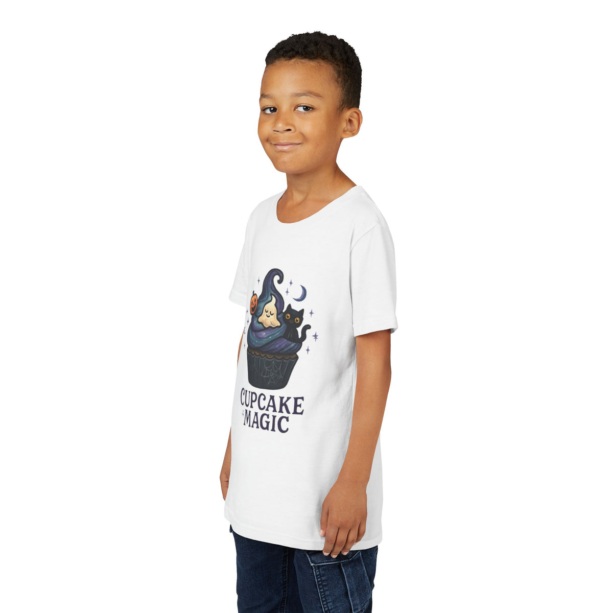 Cupcake Magic Youth Halloween T-Shirt
