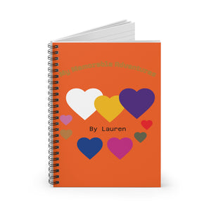 My Memorable Adventures Spiral Notebook , Personalized Gift, Journal, Stationery, Student Supplies, Writing Gift