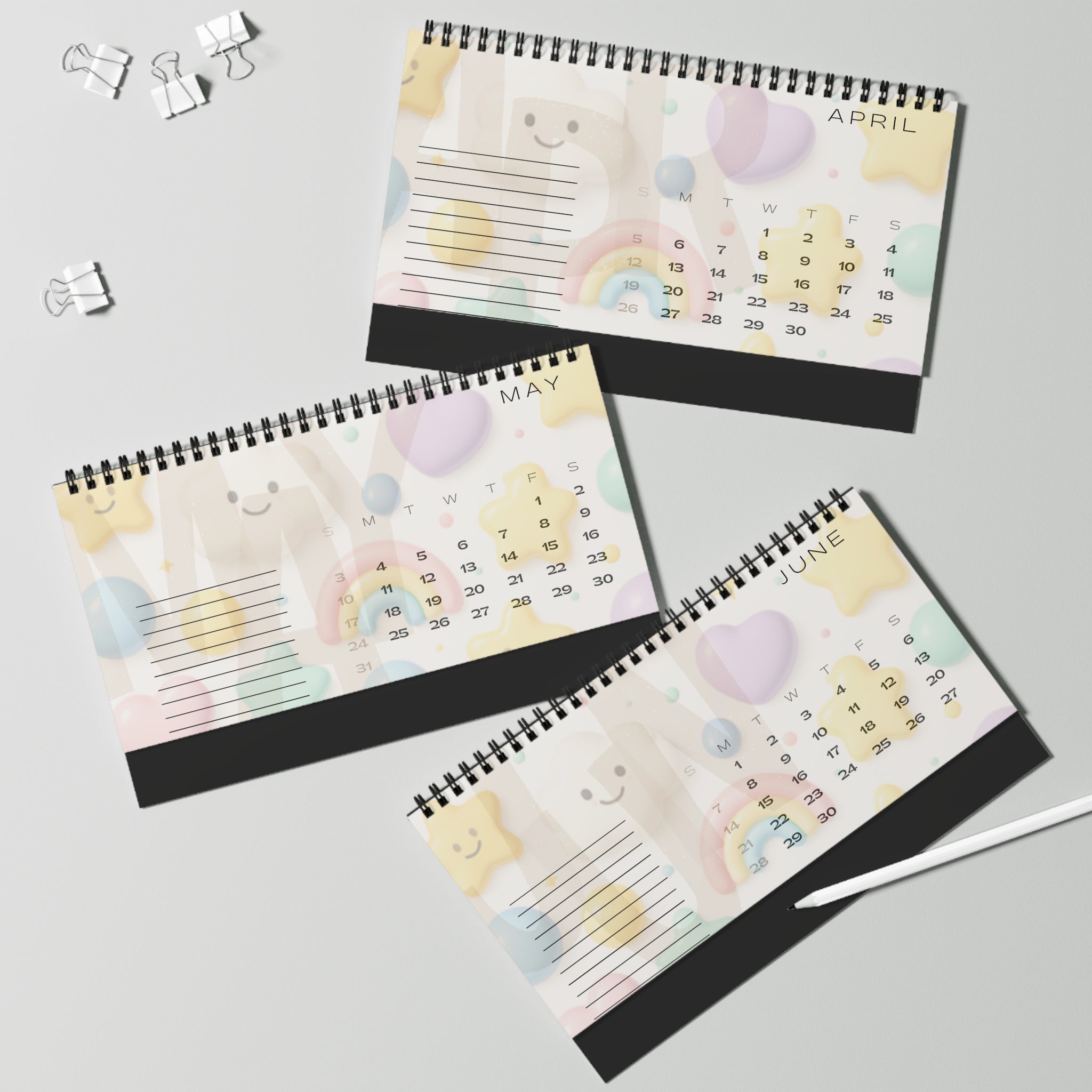 2026 Ovulation Tracker Desktop Calendar | Monthly Fertility Planner