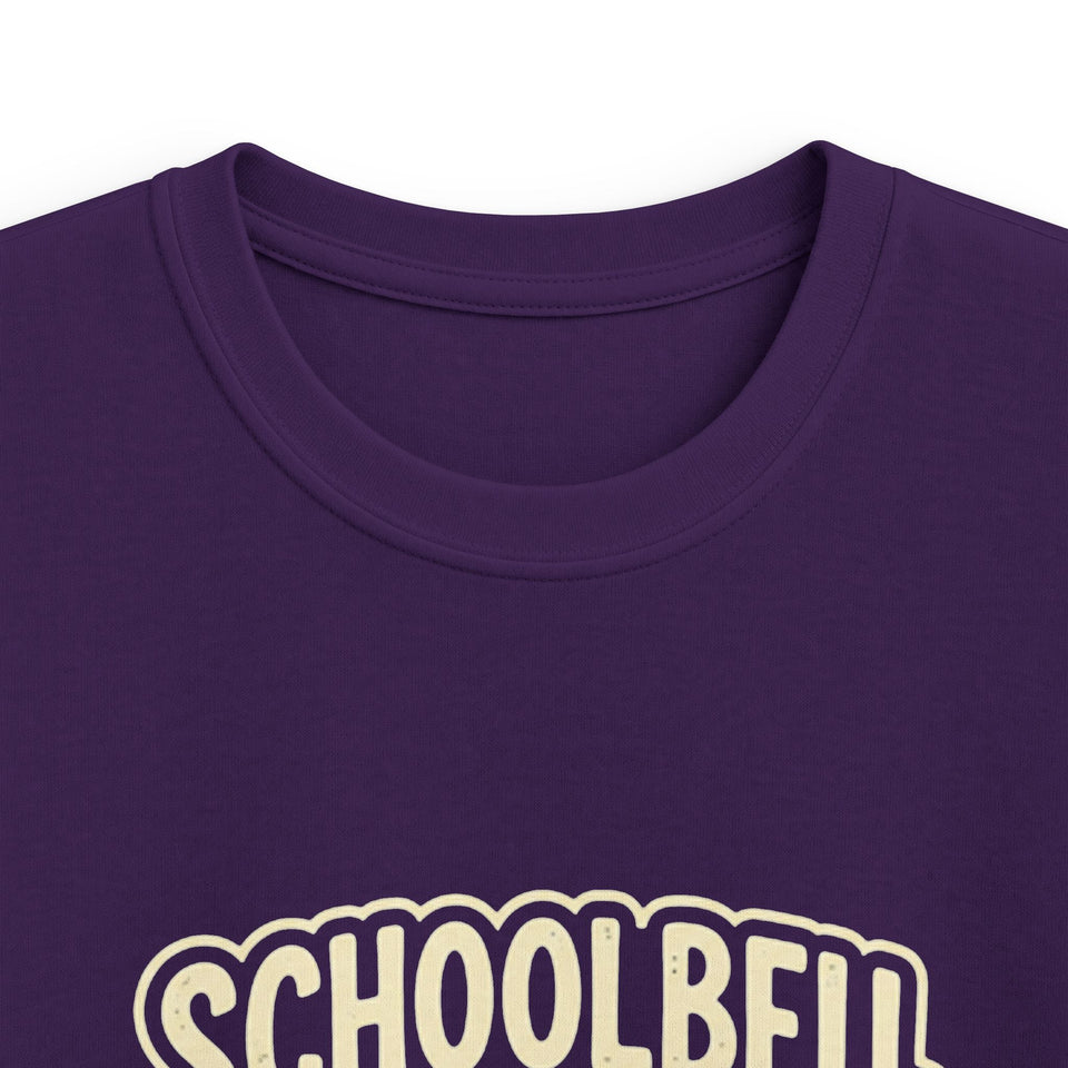 Kids Tee — "Schoolbell Rocks" Back-to-School Graphic T-Shirt