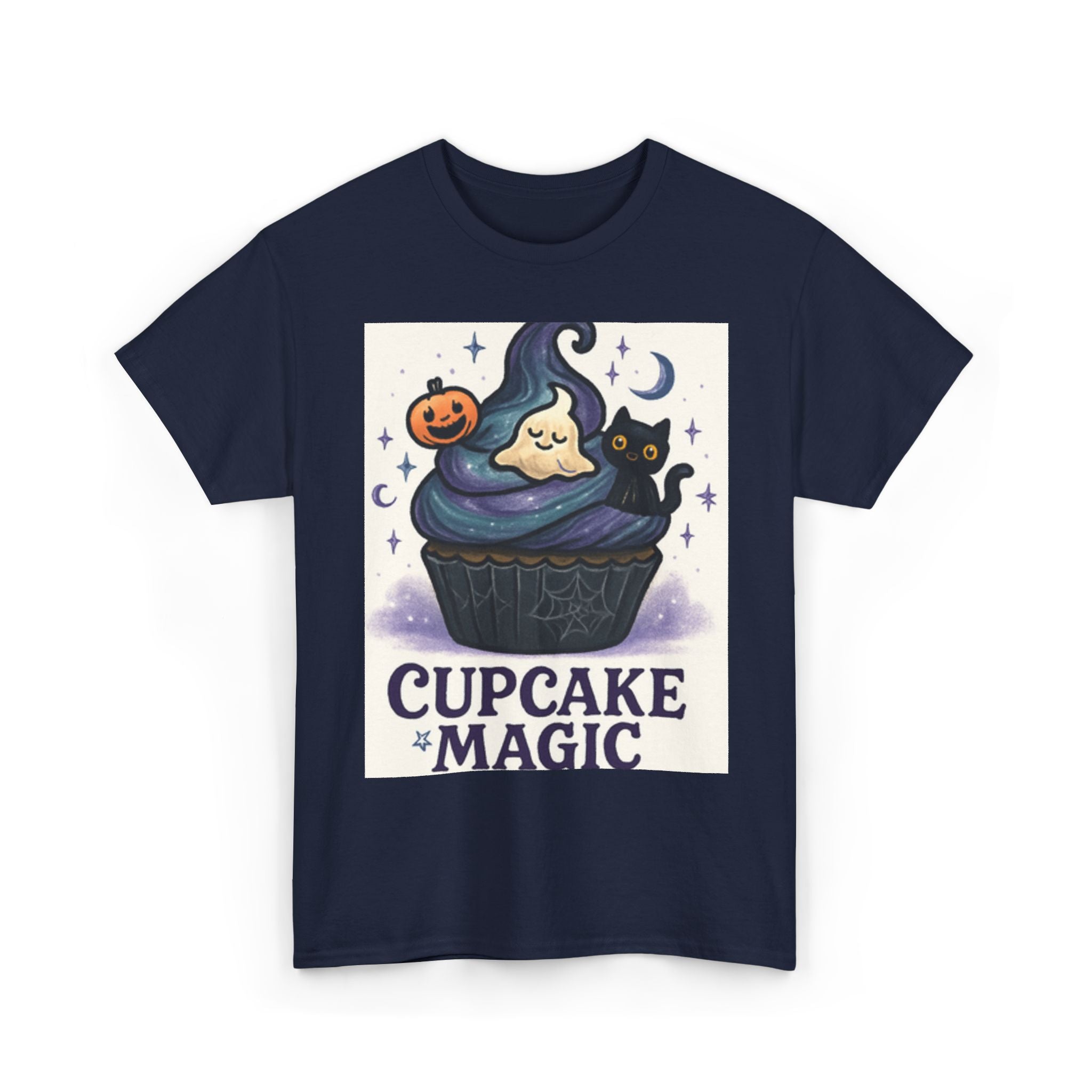 Spooky Scary Cupcake T-Shirt | Cute Halloween Tee