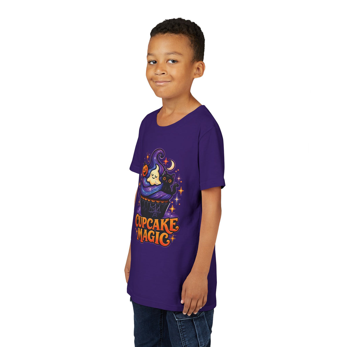 Cupcake Magic Youth Halloween T-Shirt