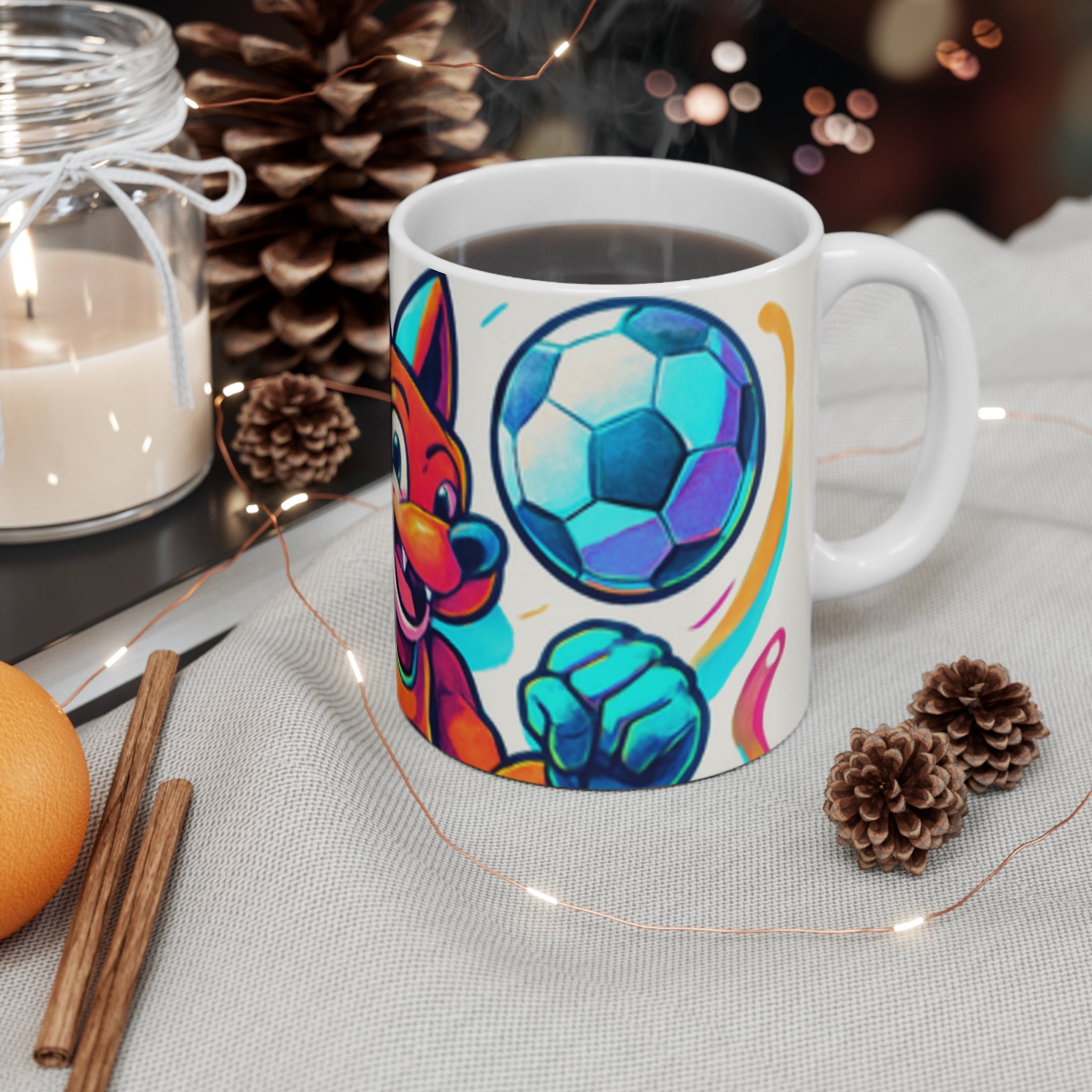 Koolie Dog Coffee Tea Mug | 11oz Ceramic Mug
