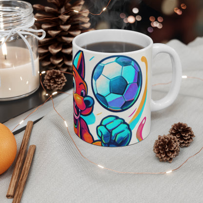 CartersLog Koolie Dog Ceramic Coffee Mug – 11oz Dishwasher Safe Tea Cup