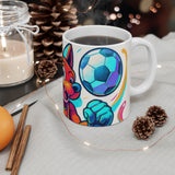 CartersLog Koolie Dog Ceramic Coffee Mug – 11oz Dishwasher Safe Tea Cup