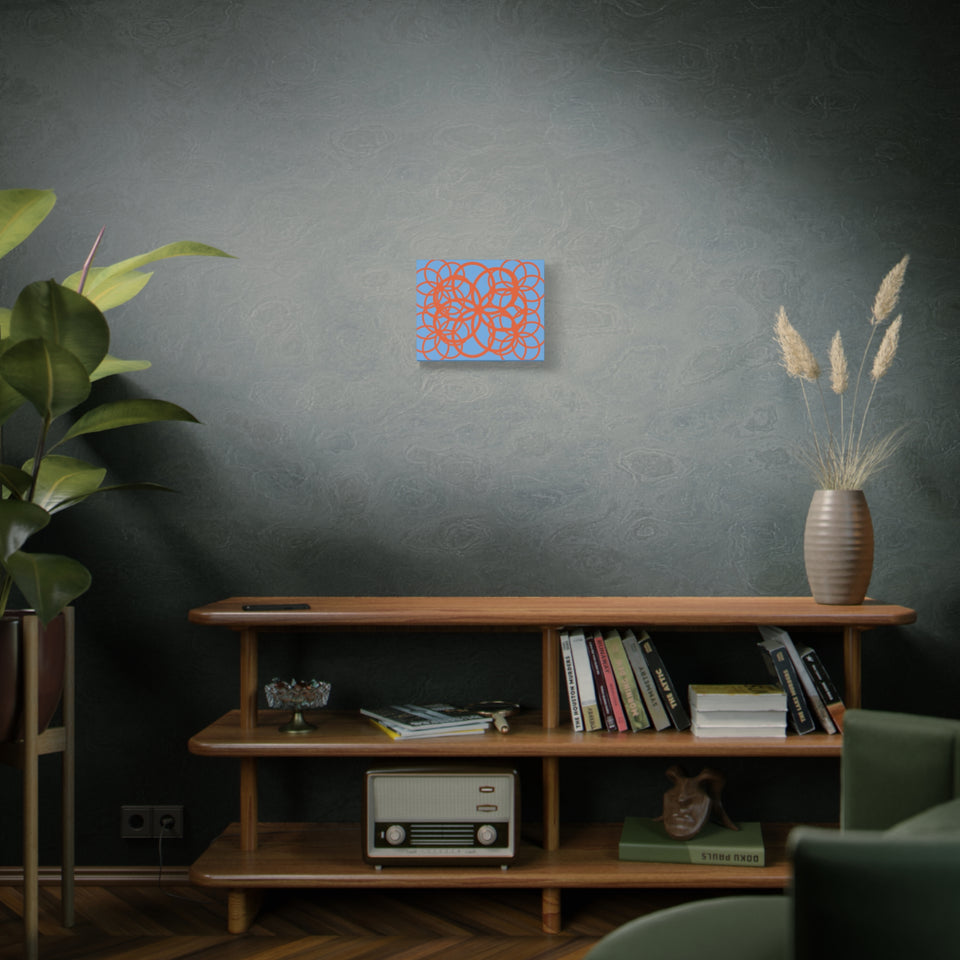 Abstract Canvas Wall Art – Cool Shapes Modern Geometric Decor
