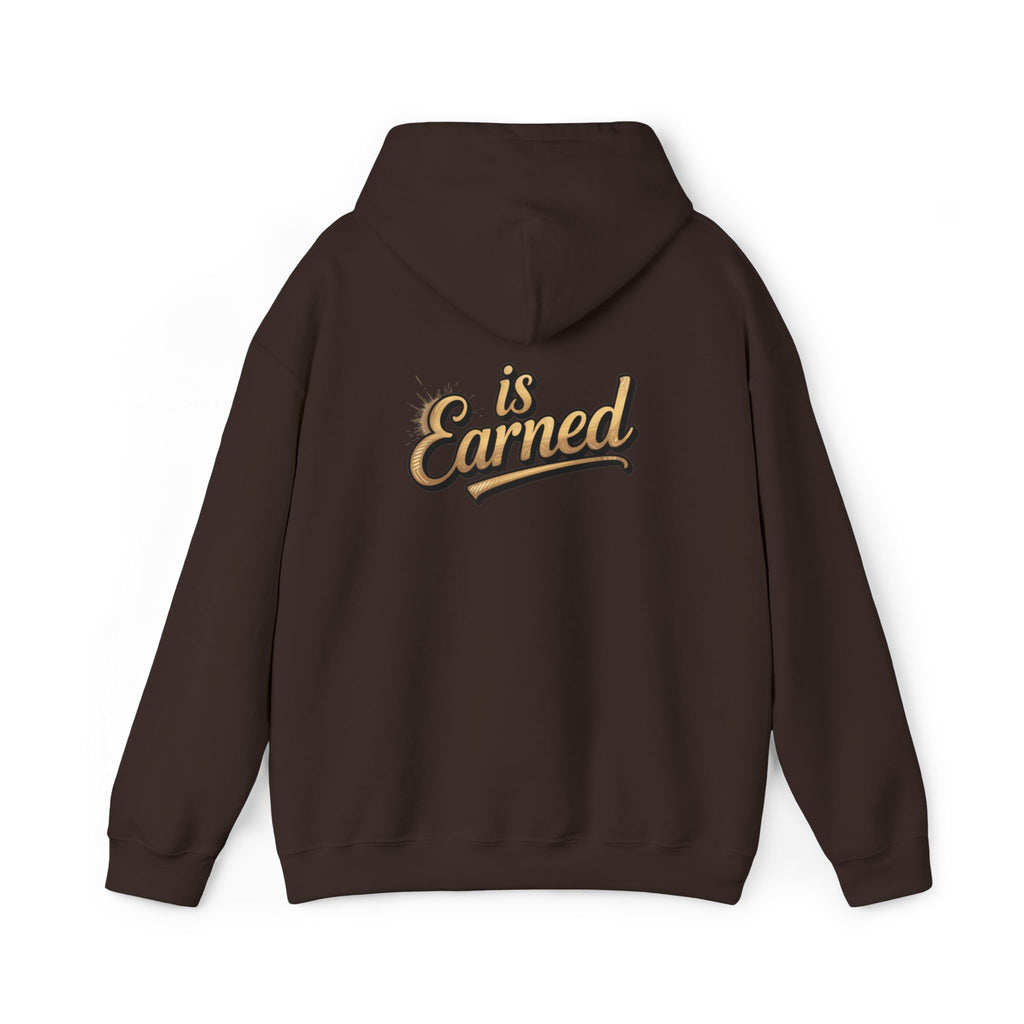 Respect Is Earned hoodie | Script varsity style sweatshirt