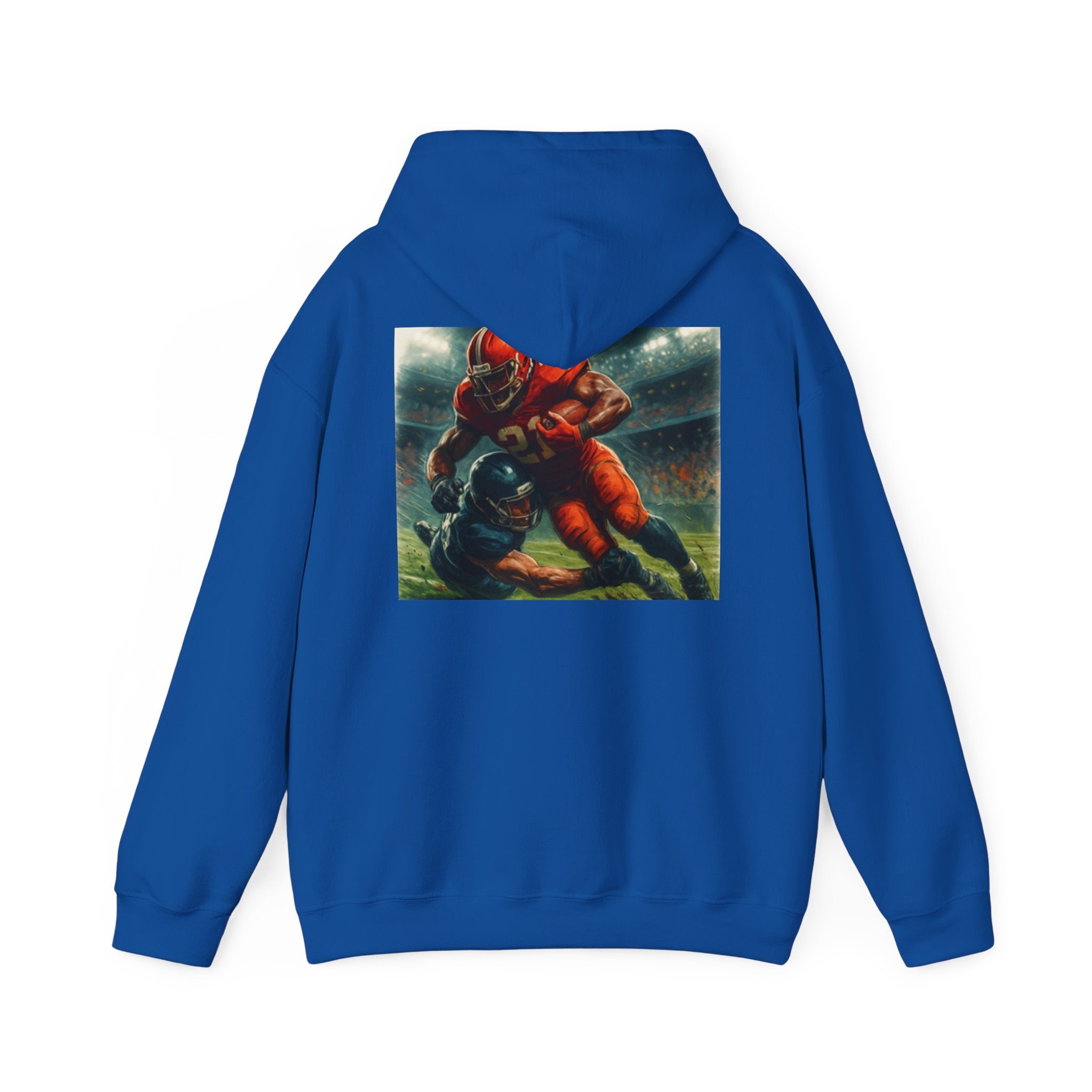 Football Warrior Hoodie, Sports Sweatshirt, Game Day, Unisex Apparel, We Up Next, Athletic Gift
