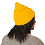 Taurus Beanie – Embroidered Floral Zodiac Winter Hat