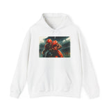 Football Warrior Hoodie, Sports Sweatshirt, Game Day, Unisex Apparel, We Up Next, Athletic Gift