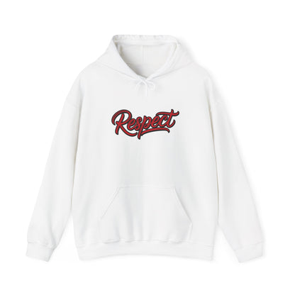 Respect Is Earned Hoodie — Retro Script Motivational Sweatshirt