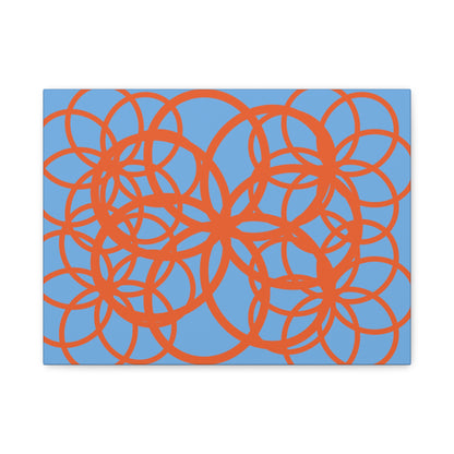Abstract Canvas Wall Art – Cool Shapes Modern Geometric Decor