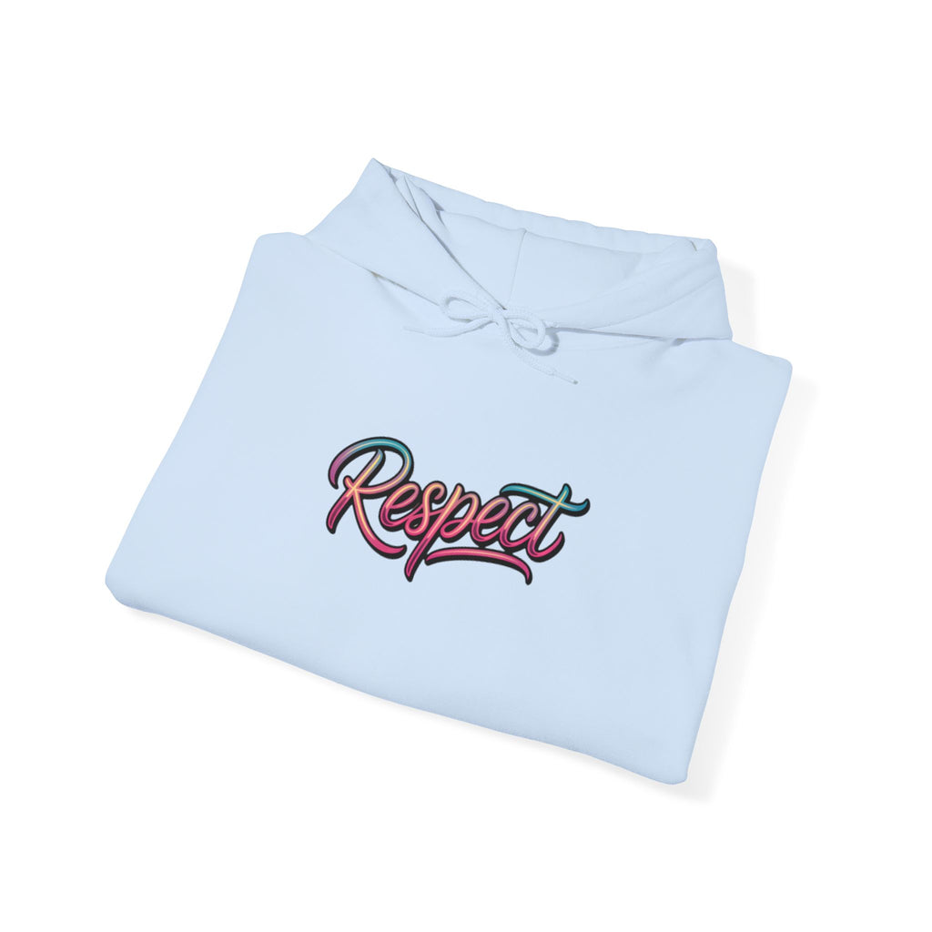 Respect Is Earned hoodie | Script varsity style sweatshirt