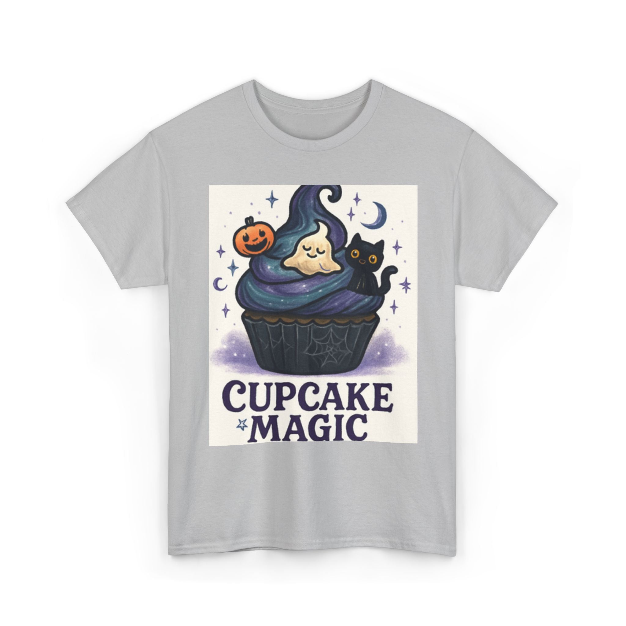 Spooky Scary Cupcake T-Shirt | Cute Halloween Tee